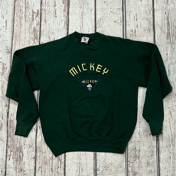 Vintage Mickey Mouse Disney Cartoon Mickey & Company 1990s Crewneck Sweatshirt - Picture 1 of 3